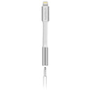 Naztech MFi Lightning to 3.5mm Adapter White