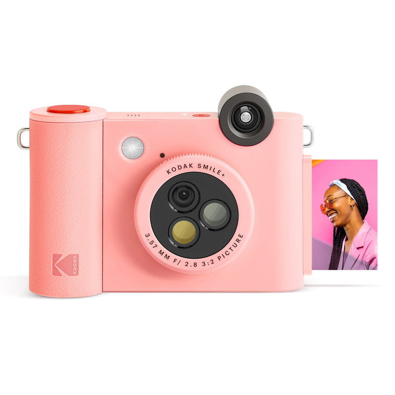 Kodak Smile+ Wireless 2x3 Digital Instant Print Camera with Effect Lenses & Zink Technology