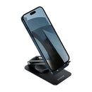 360° Rotatable Aluminum Alloy Phone and Mini Tablet Stand with Silicone Pad