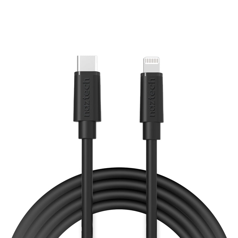 Naztech Fast Charge USB-C to MFi Lightning Cable 12ft