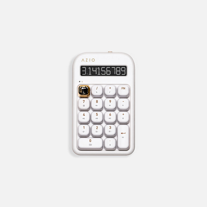 Azio IZO NumPad / Standalone Calculator (Blue Switch)
