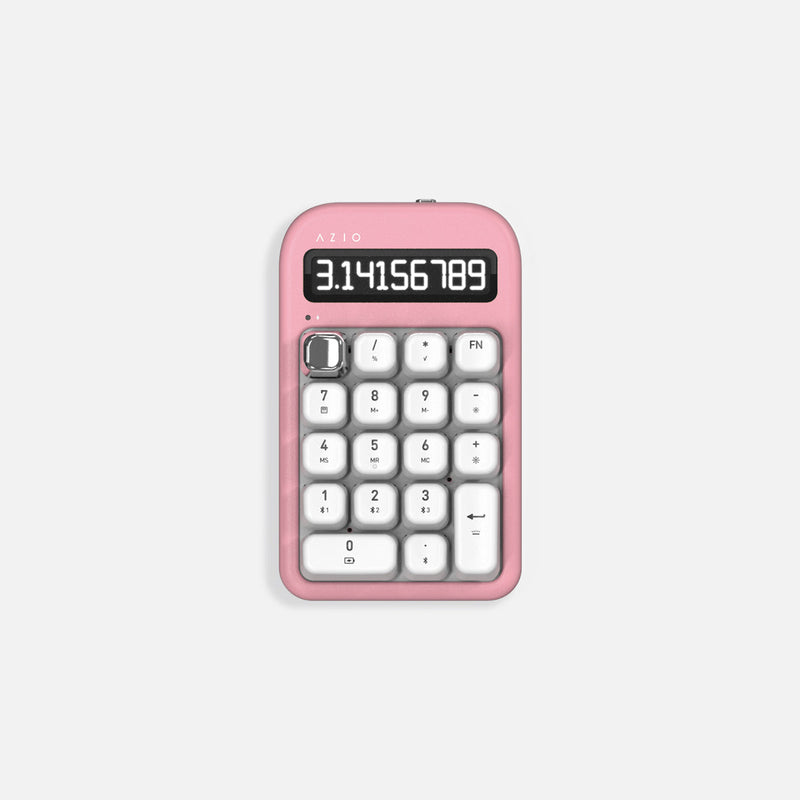 Azio IZO NumPad / Standalone Calculator (Red Switch), Golden Iris