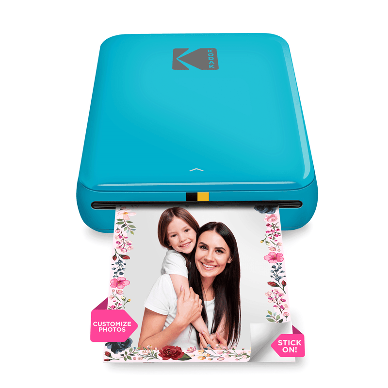 Kodak Step Mobile Instant Photo Printer 2x3" Compatible with iOS, Android & Bluetooth