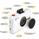 Kodak Step Instant Camera with 10MP Image Sensor (White) Scrapbook Bundle