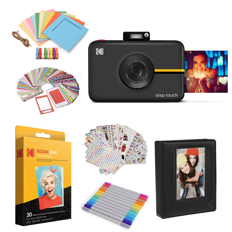 Kodak Step Touch 13MP Instant Camera with 3.5” LCD Touchscreen Display Starter Bundle