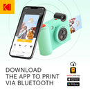 Kodak Smile+ Wireless 2x3 Digital Instant Print Camera with Effect Lenses & Zink Technology