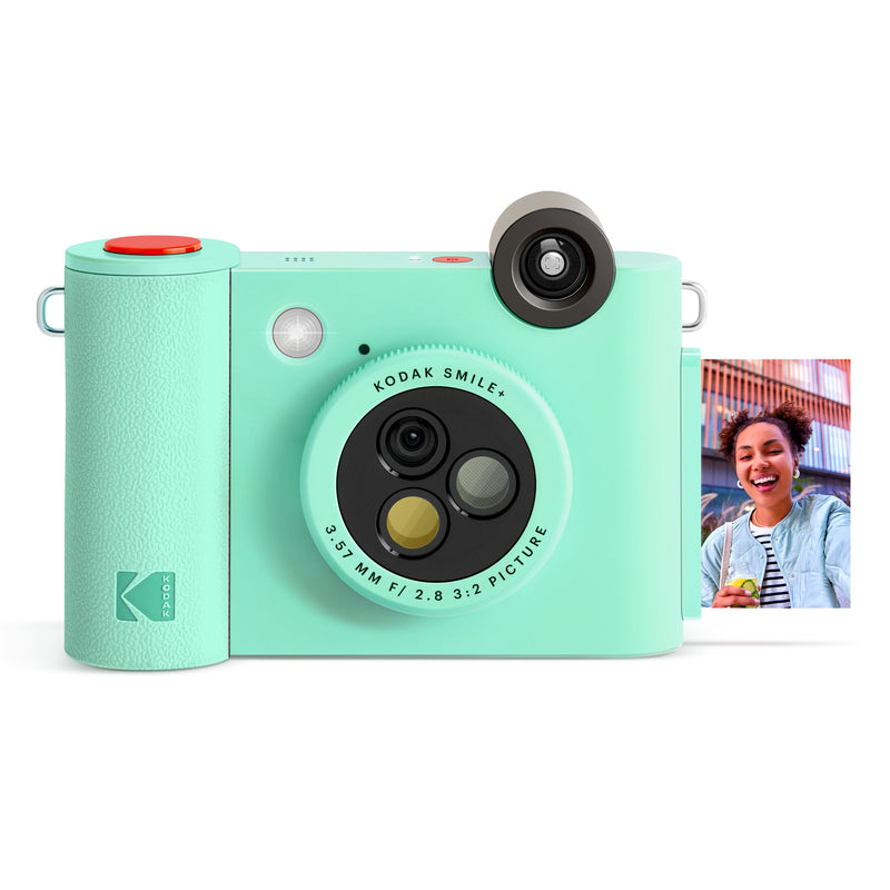 Kodak Smile+ Wireless 2x3 Digital Instant Print Camera with Effect Lenses & Zink Technology