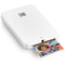 Kodak Step Slim Mobile Instant Photo Printer 2x3" (White) & Zink Photo Paper & Scrapbook Bundle