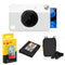 Kodak Printomatic Instant Print Camera & Photo Paper (20 Sheets) Album Bundle