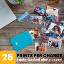 Kodak Step Mobile Instant Photo Printer 2x3" Compatible with iOS, Android & Bluetooth