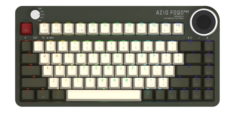 Azio FOQO Pro Wireless Keyboard